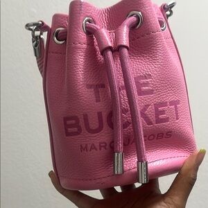 Pink Marc Jacobs Bucket Bag